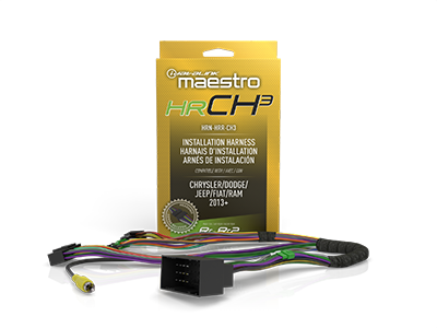 ADS IDatalink Maestro AVCH1 Audio Video Installation Harness For Chrysler Models – Replacement T-Harness