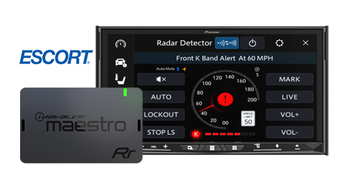 Maestro + Escort Radar Detectors